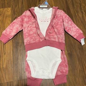 Baby girl matching set